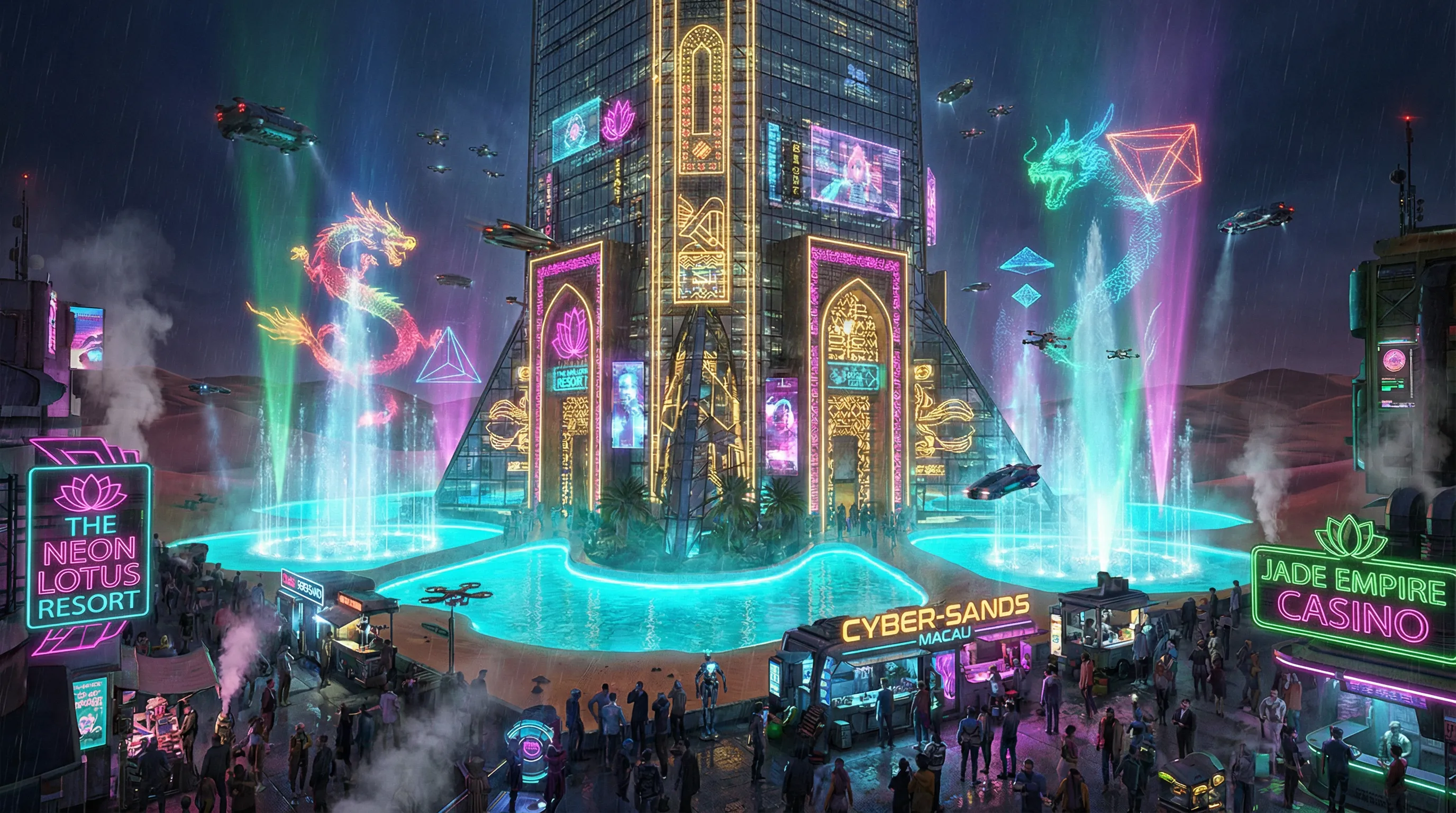 新葡京金沙娱乐城赛博朋克沙漠奇迹